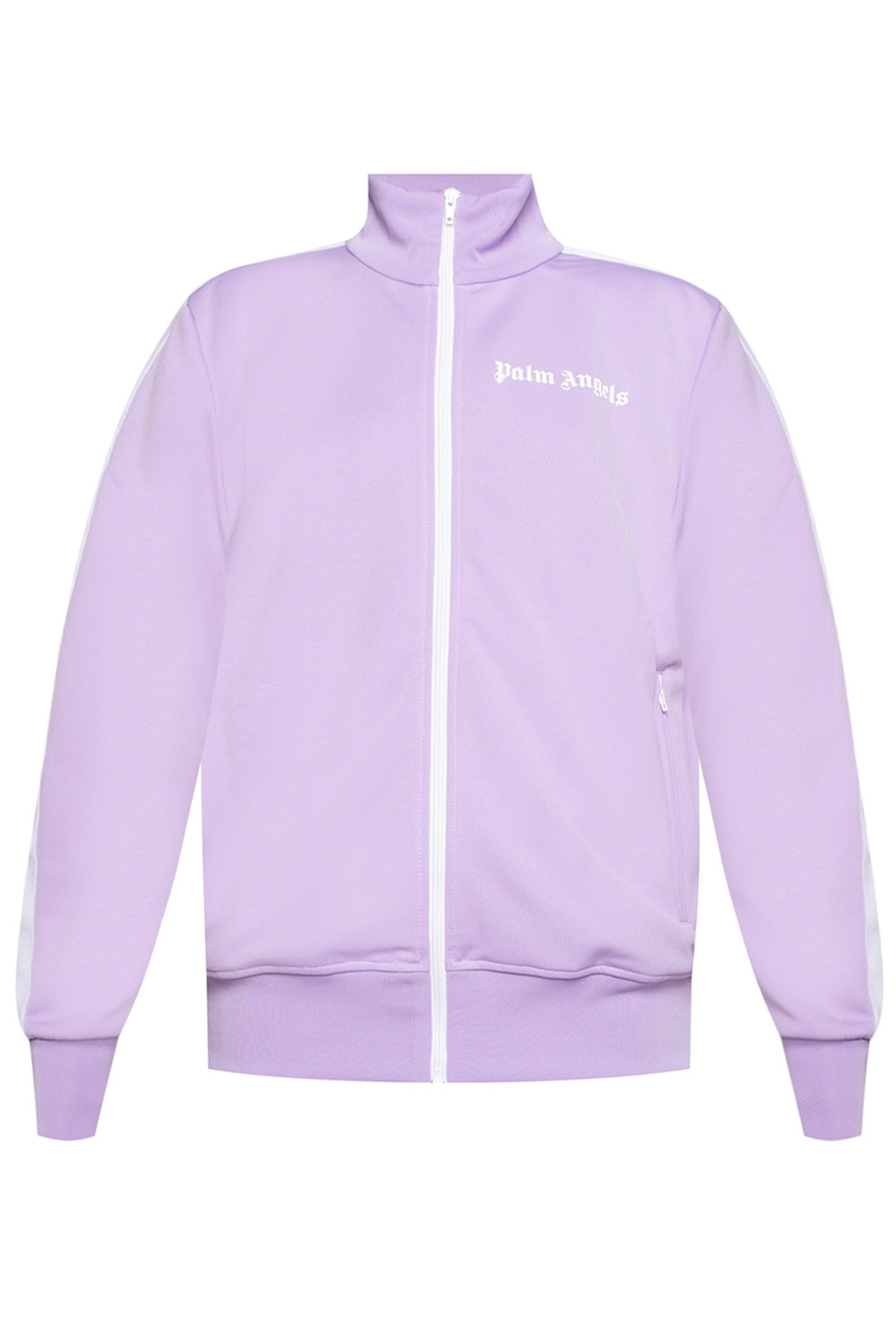 Purple Sweatshirt with logo Palm Angels Vitkac France